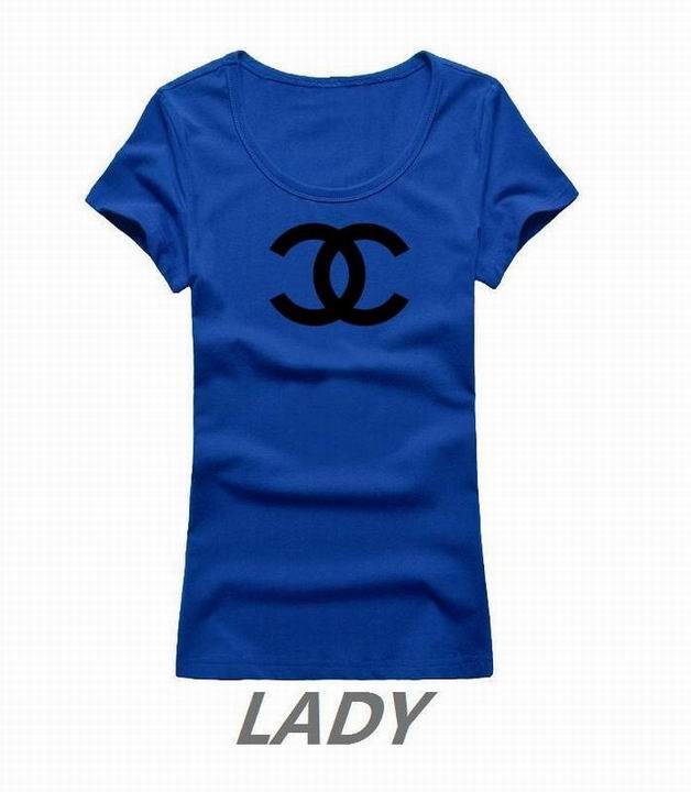 Chanel short round collar T woman S-XL-057